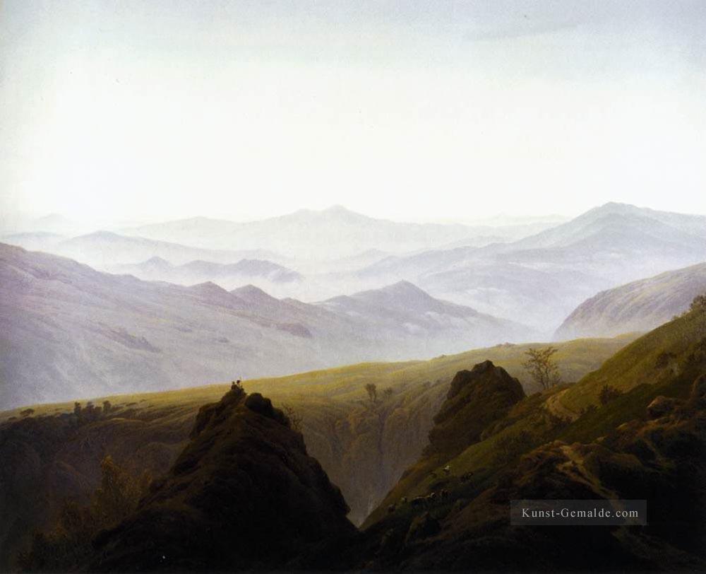 Morgen im Berge Romantische Landschaft Caspar David Friedrich Ölgemälde